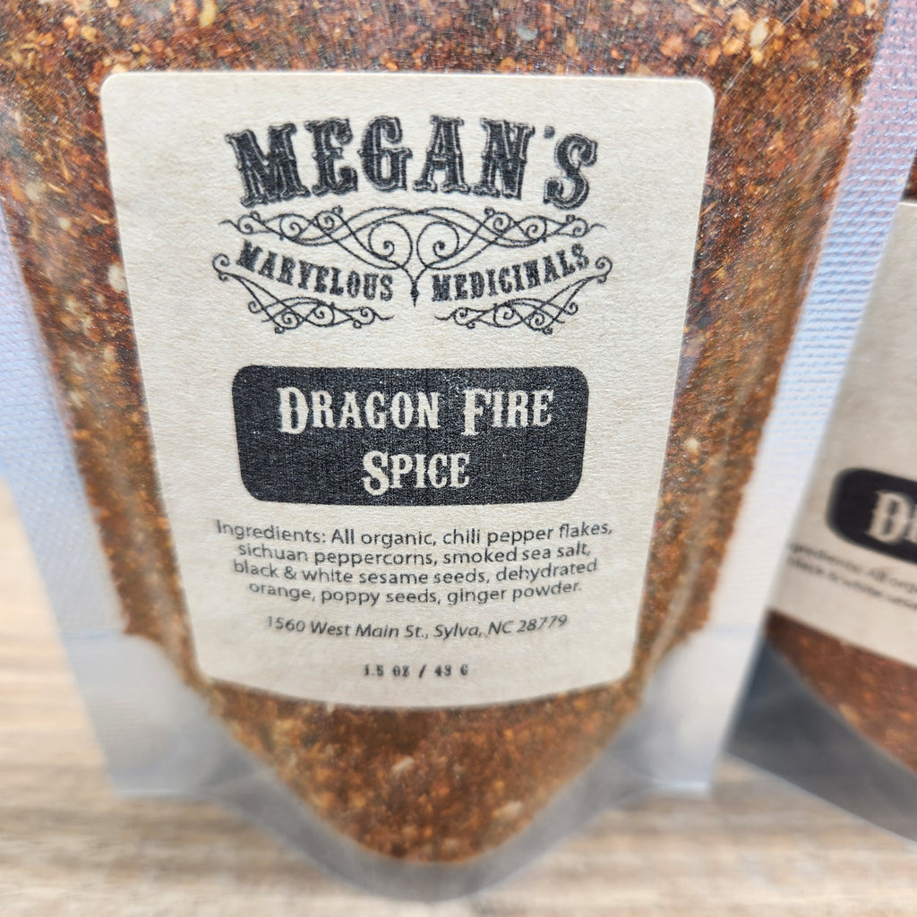 Dragon Fire Spice – Organic Bold Fantasy Seasoning Blend
