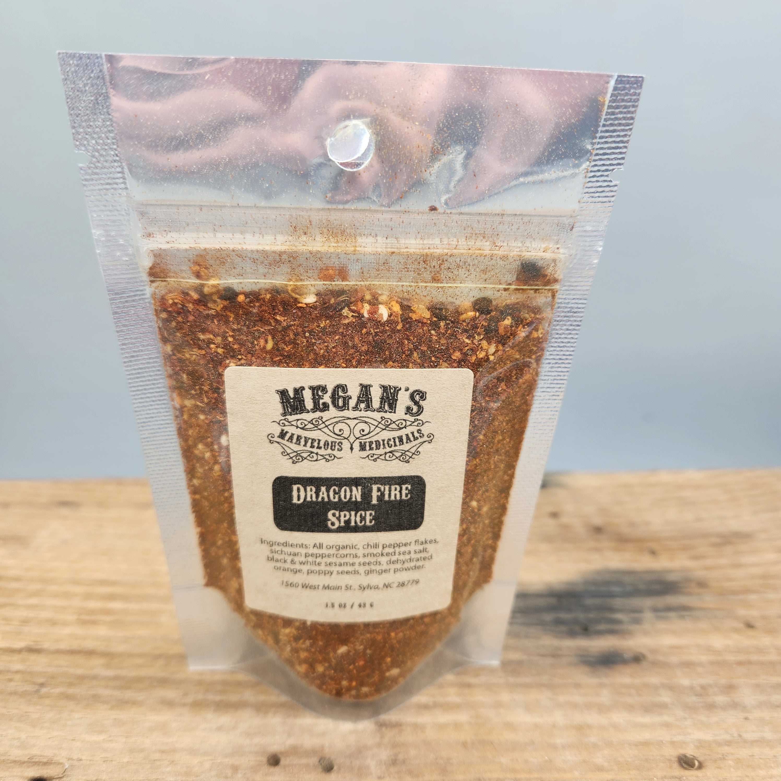 Dragon Fire Spice – Organic Bold Fantasy Seasoning Blend