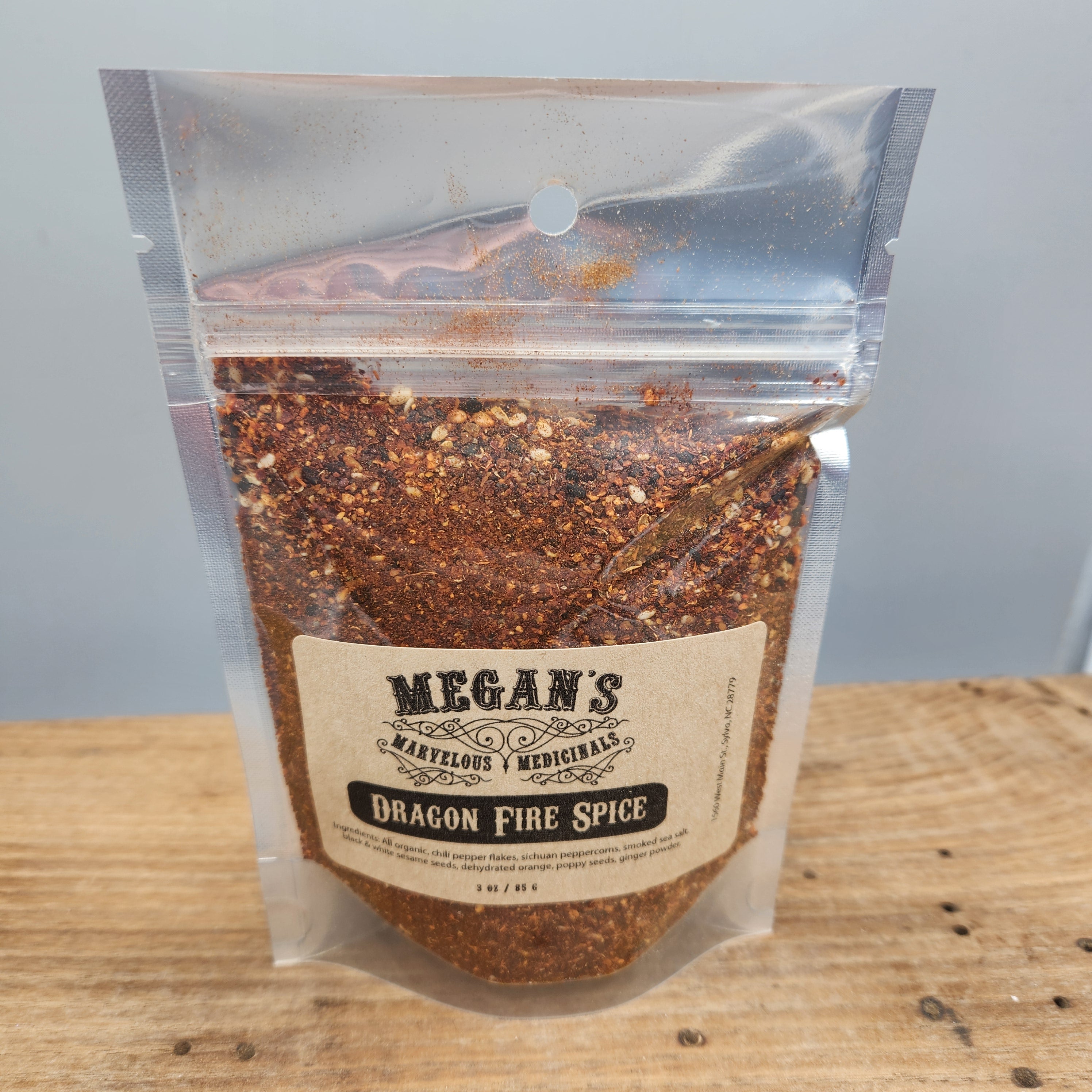 Dragon Fire Spice – Organic Bold Fantasy Seasoning Blend