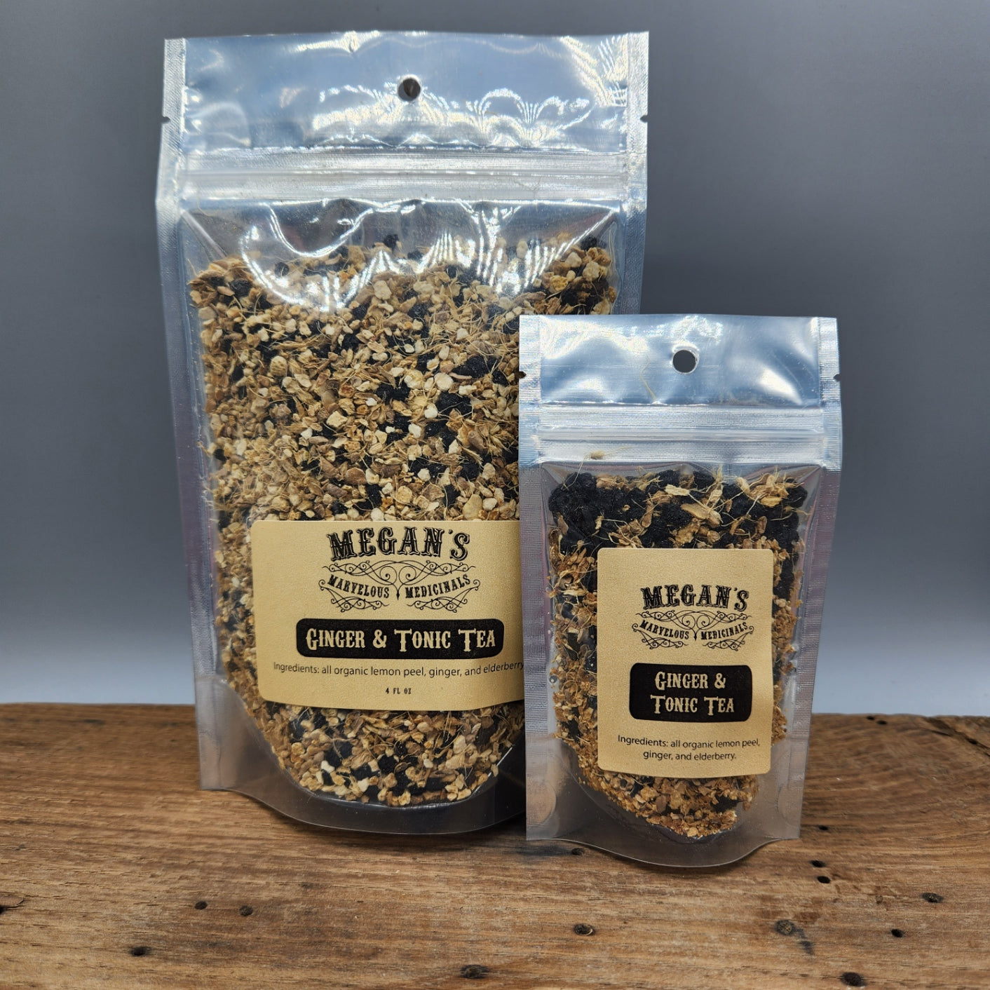 Ginger & Tonic Organic Loose Leaf Herbal Tea Caffeine-Free