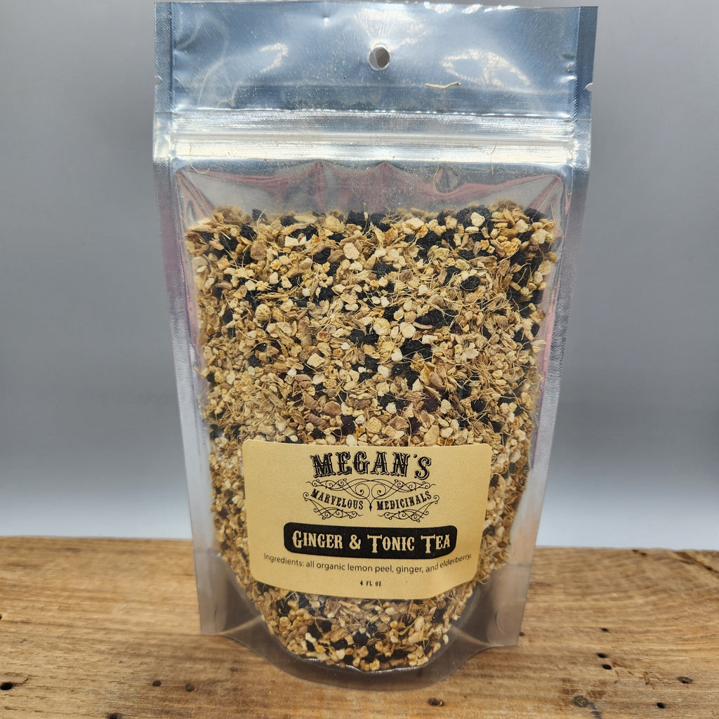 Ginger & Tonic Organic Loose Leaf Herbal Tea Caffeine-Free