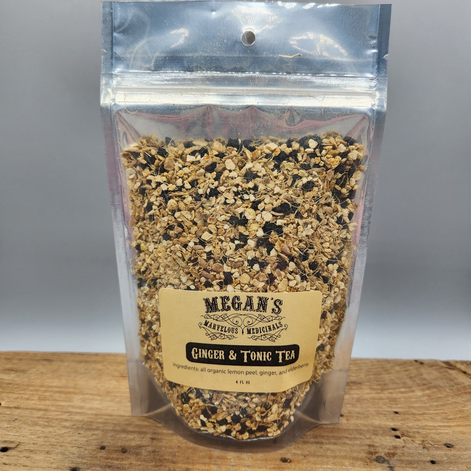 Ginger & Tonic Organic Loose Leaf Herbal Tea Caffeine-Free
