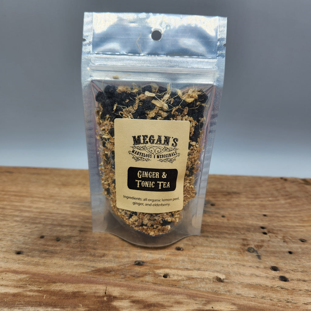 Ginger & Tonic Organic Loose Leaf Herbal Tea Caffeine-Free