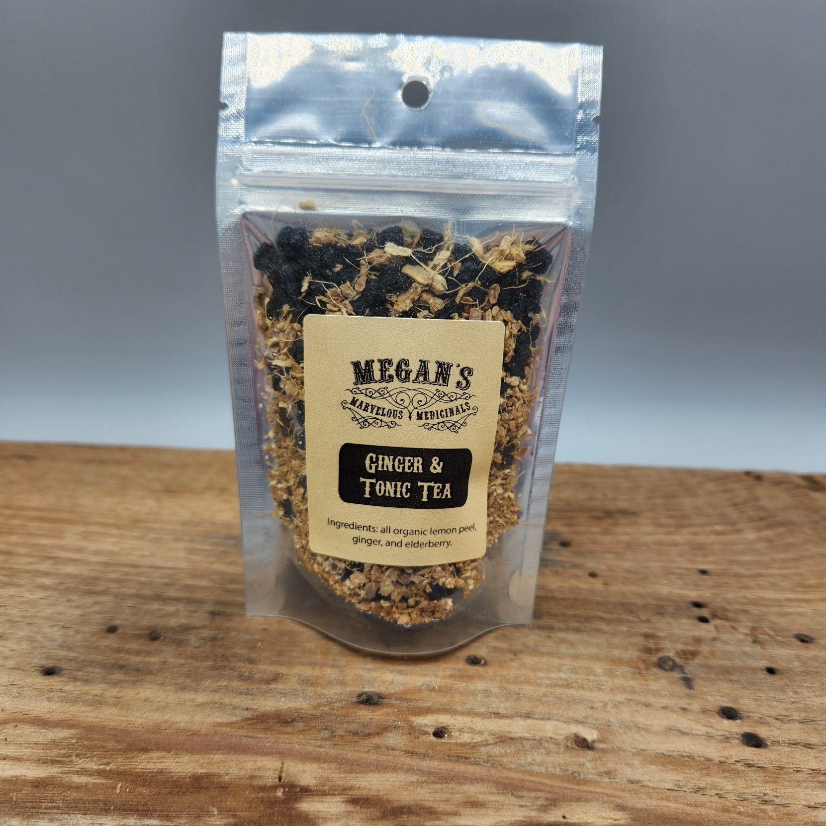 Ginger & Tonic Organic Loose Leaf Herbal Tea Caffeine-Free