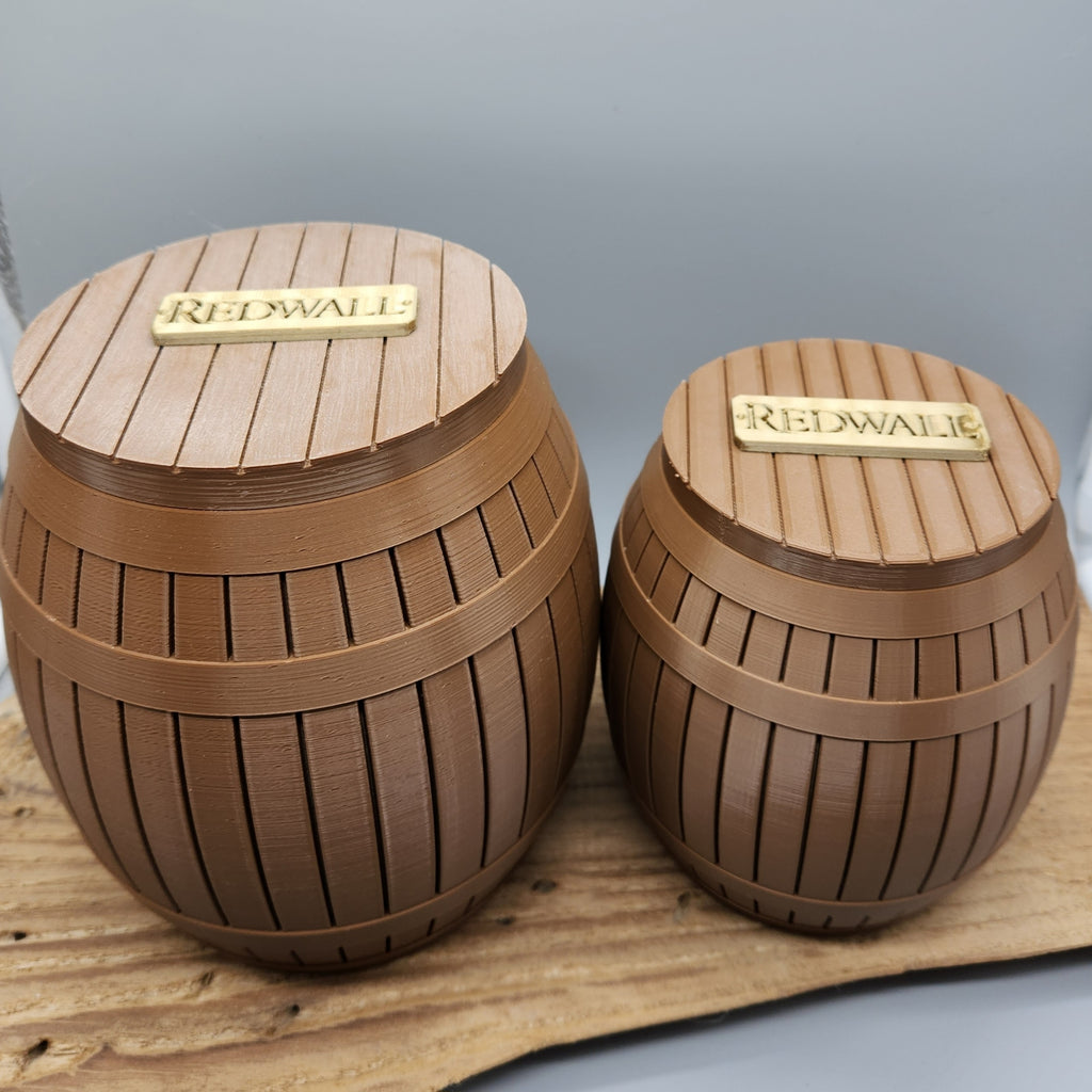 Redwall Inspired Spice Set – 5 Fantasy Cooking Blends with Recipe Cards & 3D Barrel