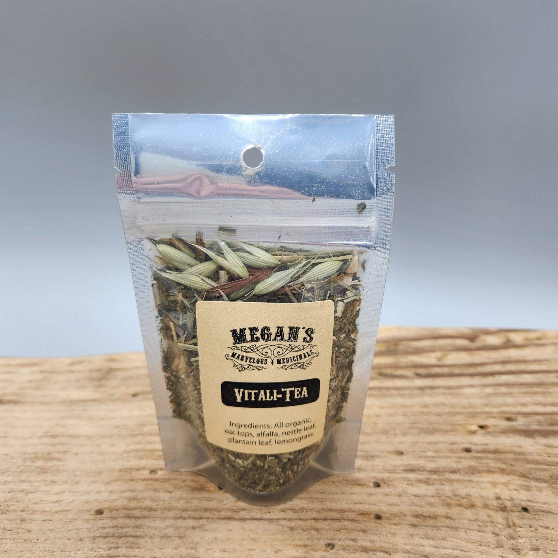 Vitali-Tea Organic Loose Leaf Herbal Blend Caffeine-Free