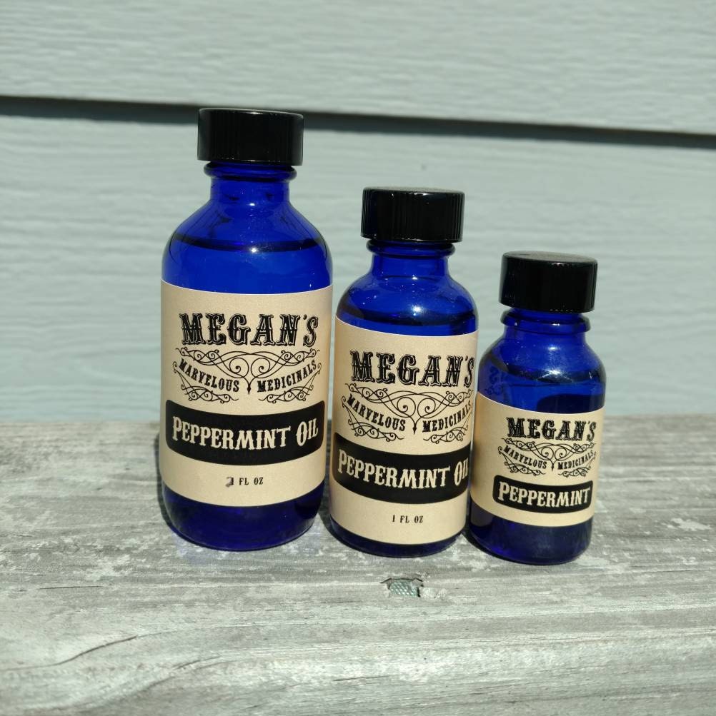 Peppermint Essential Oil – Pure Mint Oil for Diffusers, Room Spray, DIY Body Care & Home Freshening