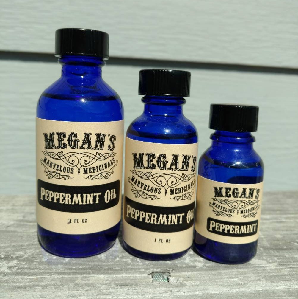 Peppermint Essential Oil – Pure Mint Oil for Diffusers, Room Spray, DIY Body Care & Home Freshening