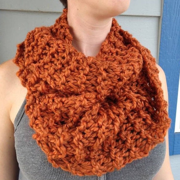 Outlander inspired, hand knitted, Marvelous, Mobius, wool acrylic blend, cowl, infinity scarf, hand knitted, Scottish winter wear, color