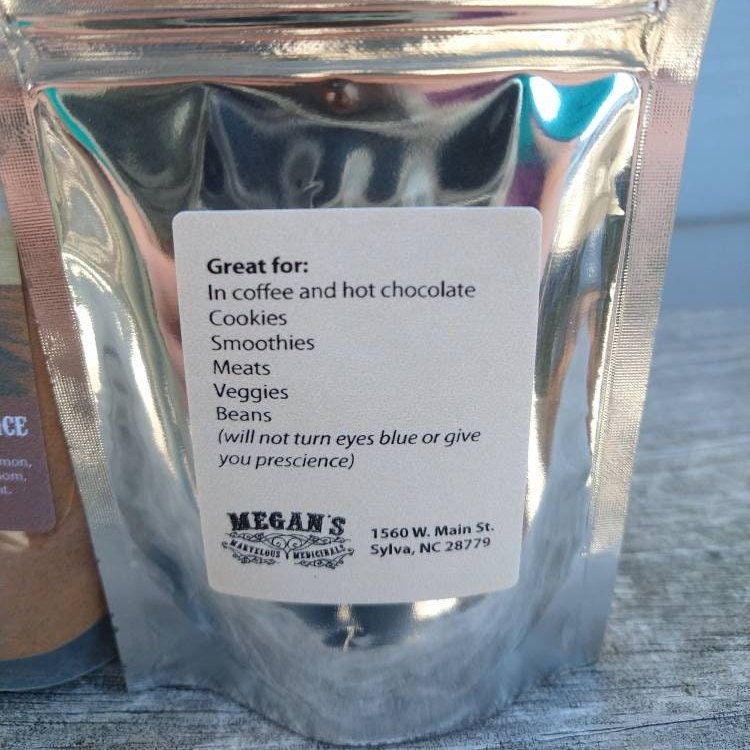 Melange “Dune” Spice – Organic Culinary Blend with Turmeric, Cardamom & Pearlescent Shimmer