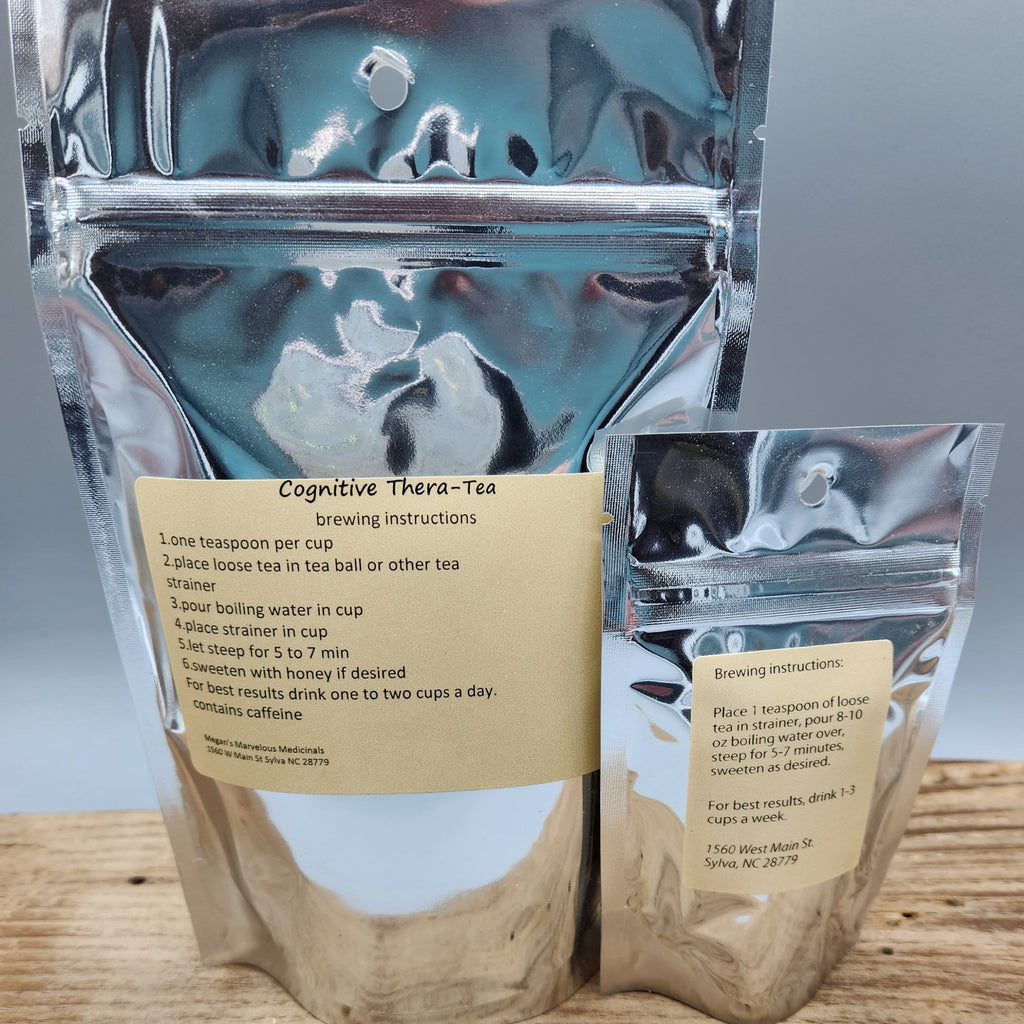 Cognitive Thera Tea Organic Herbal, Brain Boost Green Tea Blend