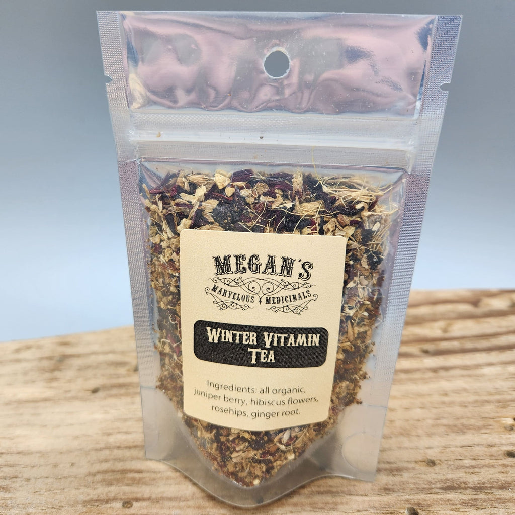 Winter Wellness Organic Tea, Outlander Inspired Herbal Loose Leaf Blend