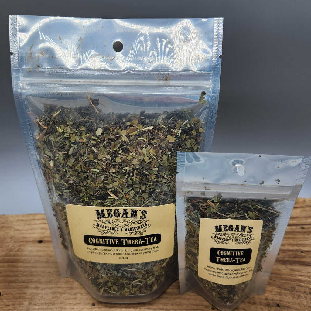 Cognitive Thera Tea Organic Herbal, Brain Boost Green Tea Blend