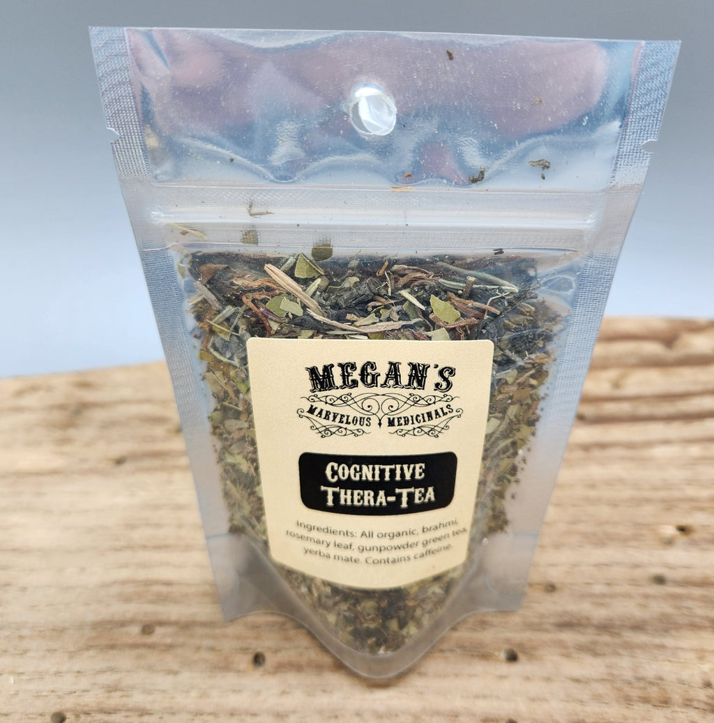 Cognitive Thera Tea Organic Herbal, Brain Boost Green Tea Blend