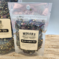 Black and Blue Herbal Tea Organic Blueberry Pu-Erh Blend Loose Leaf Tea
