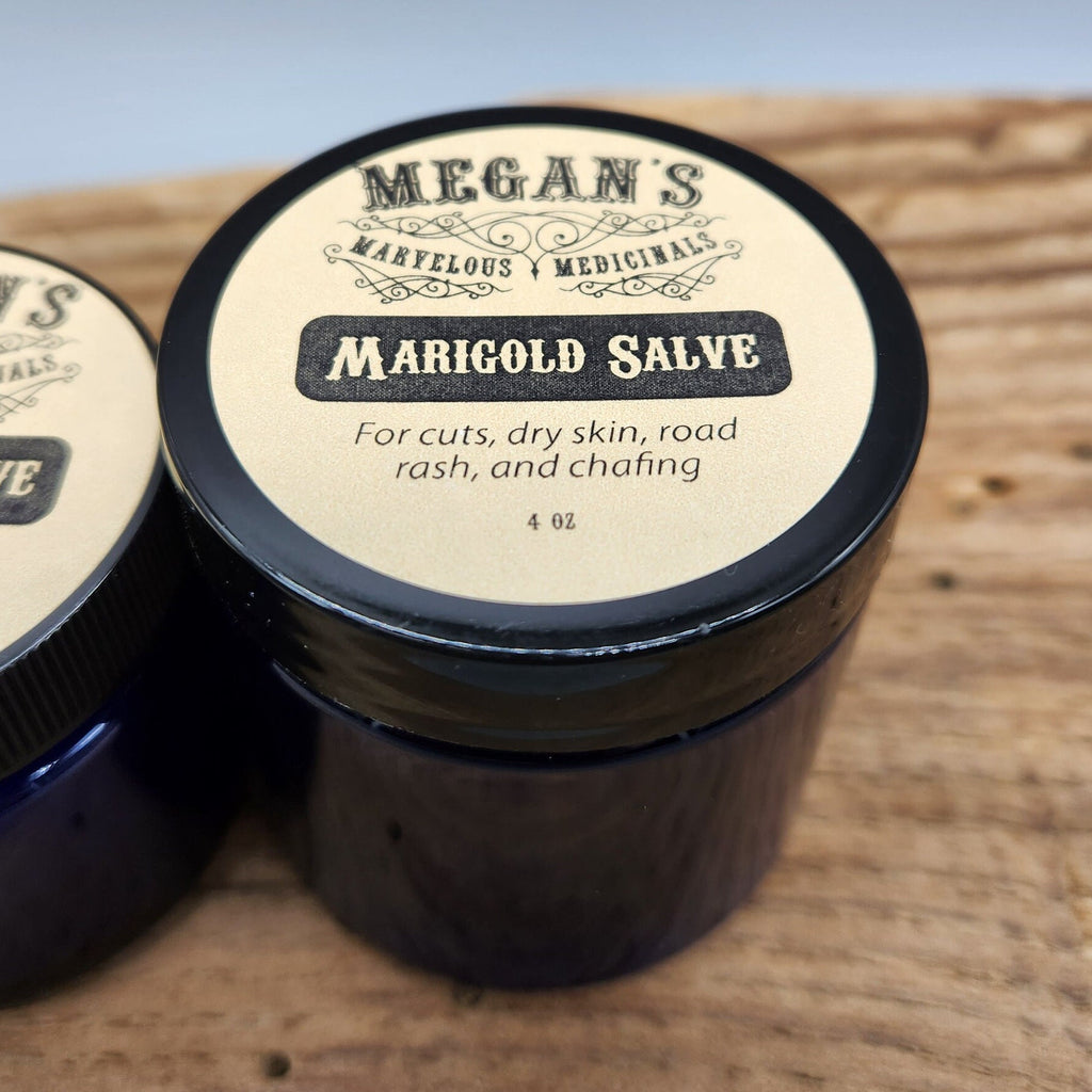 Marigold (Calendula) Salve Plant-Infused Natural Balm