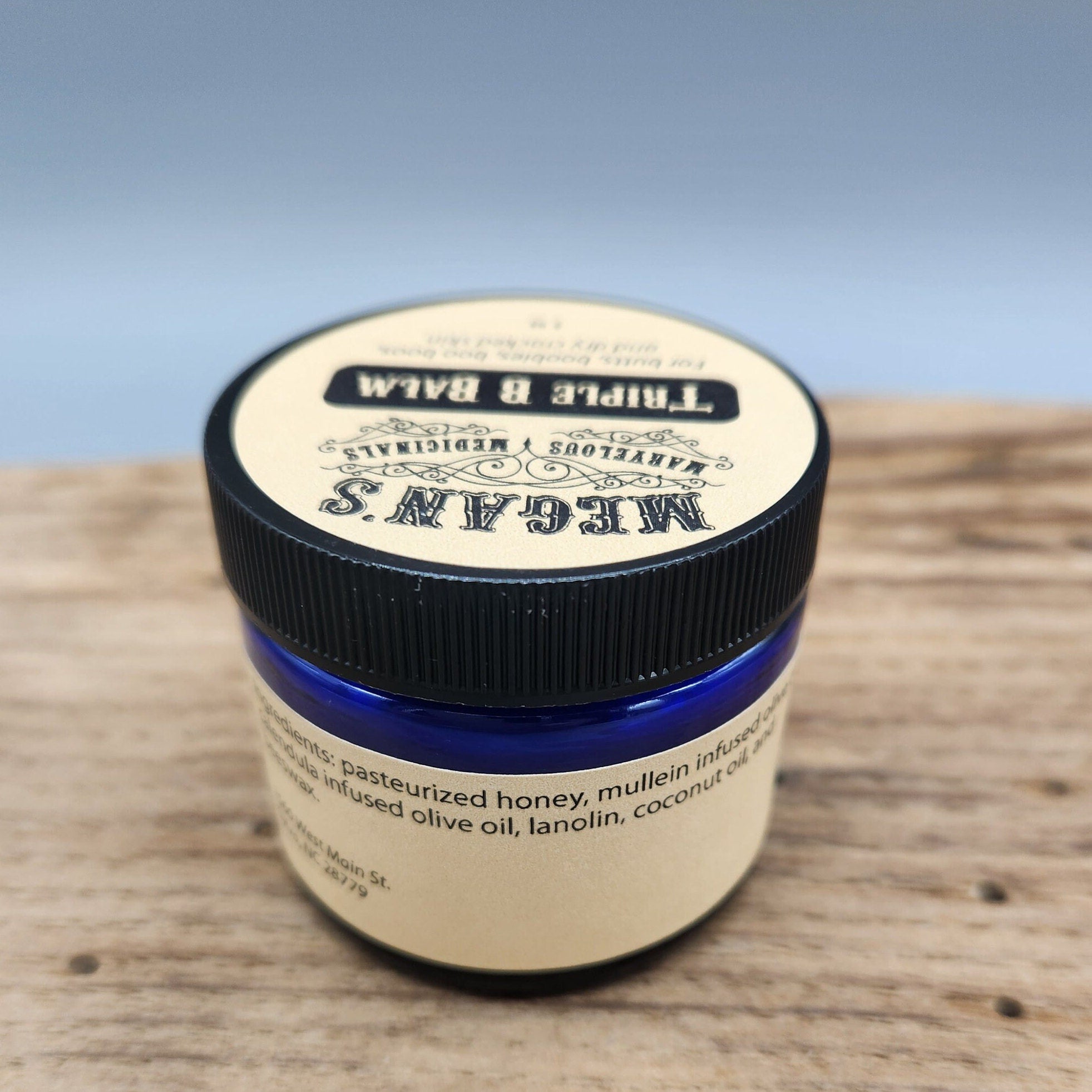 Triple B Balm – Traditional Herbal Skin Balm for Butts, Babies & Boobies – Plantain, Calendula  Coconut Oil Soothing Body Salve