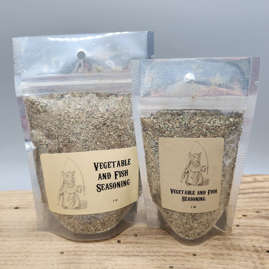 Vegetable & Fish Seasoning – Redwall Inspired Organic Herb Blend