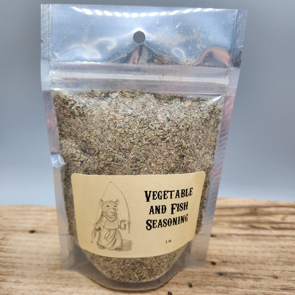 Vegetable & Fish Seasoning – Redwall Inspired Organic Herb Blend