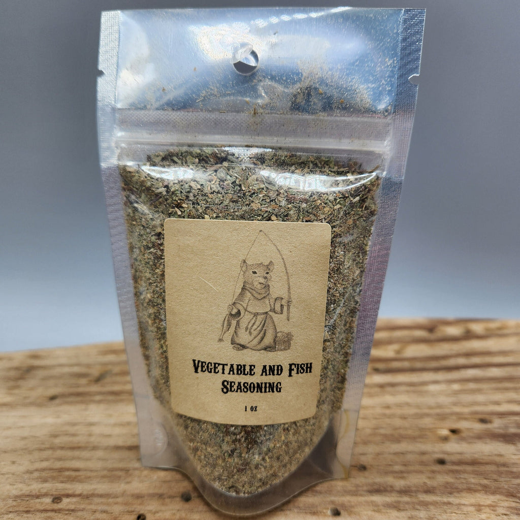Vegetable & Fish Seasoning – Redwall Inspired Organic Herb Blend