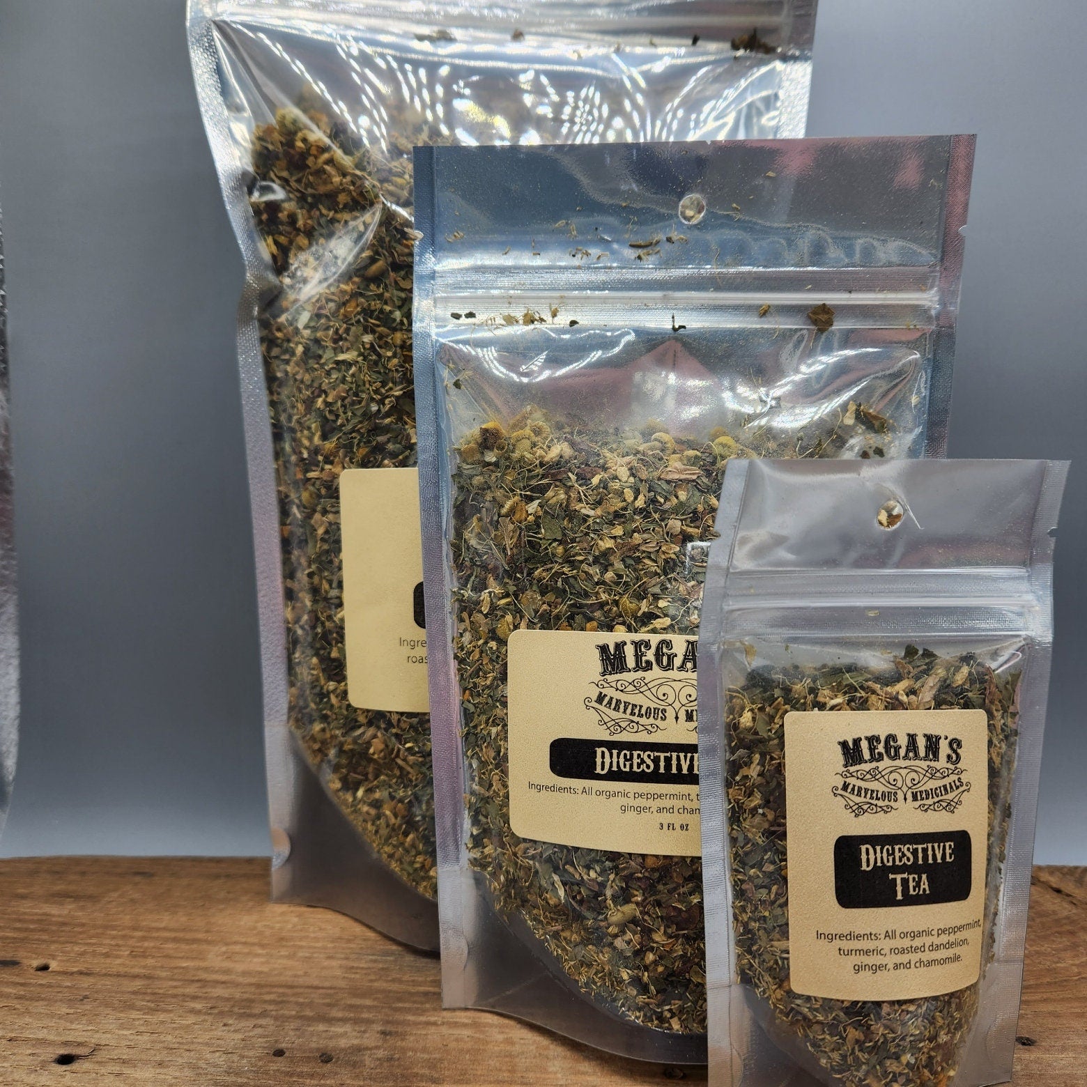 Digestive Herbal Organic Loose Leaf Tea Blend