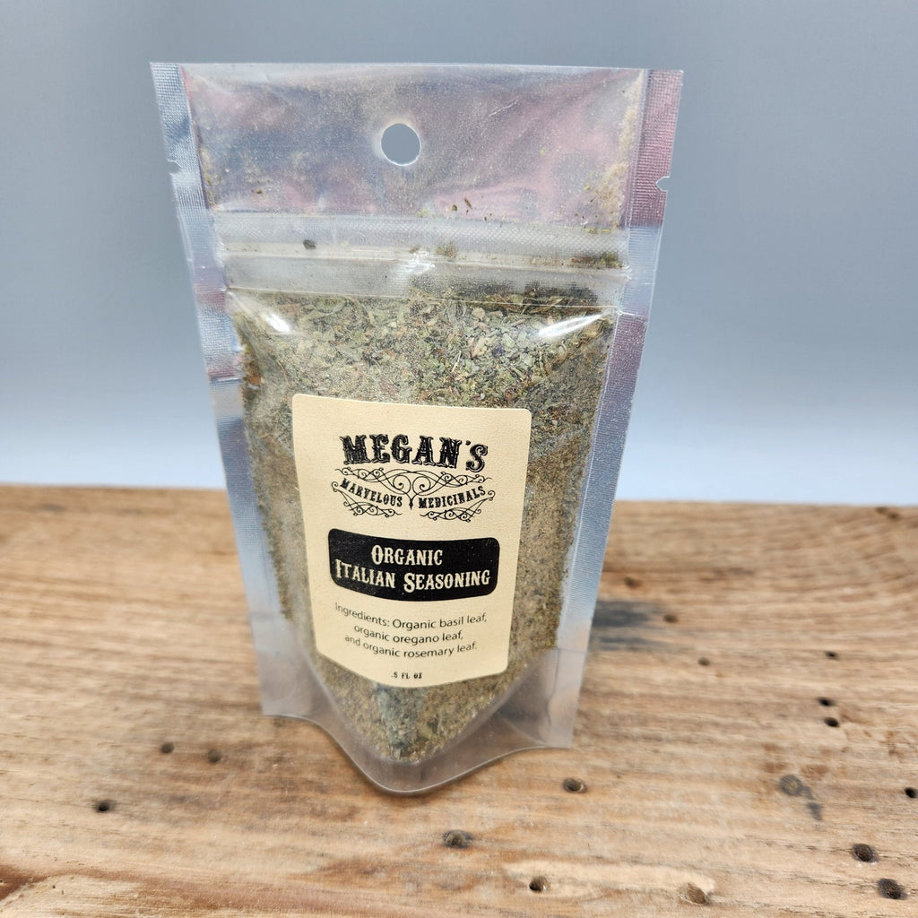 Italian Seasoning Blend – Organic Basil, Oregano & Rosemary