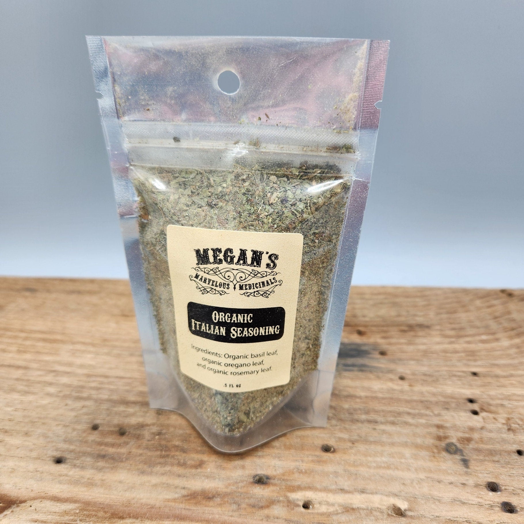 Italian Seasoning Blend – Organic Basil, Oregano & Rosemary