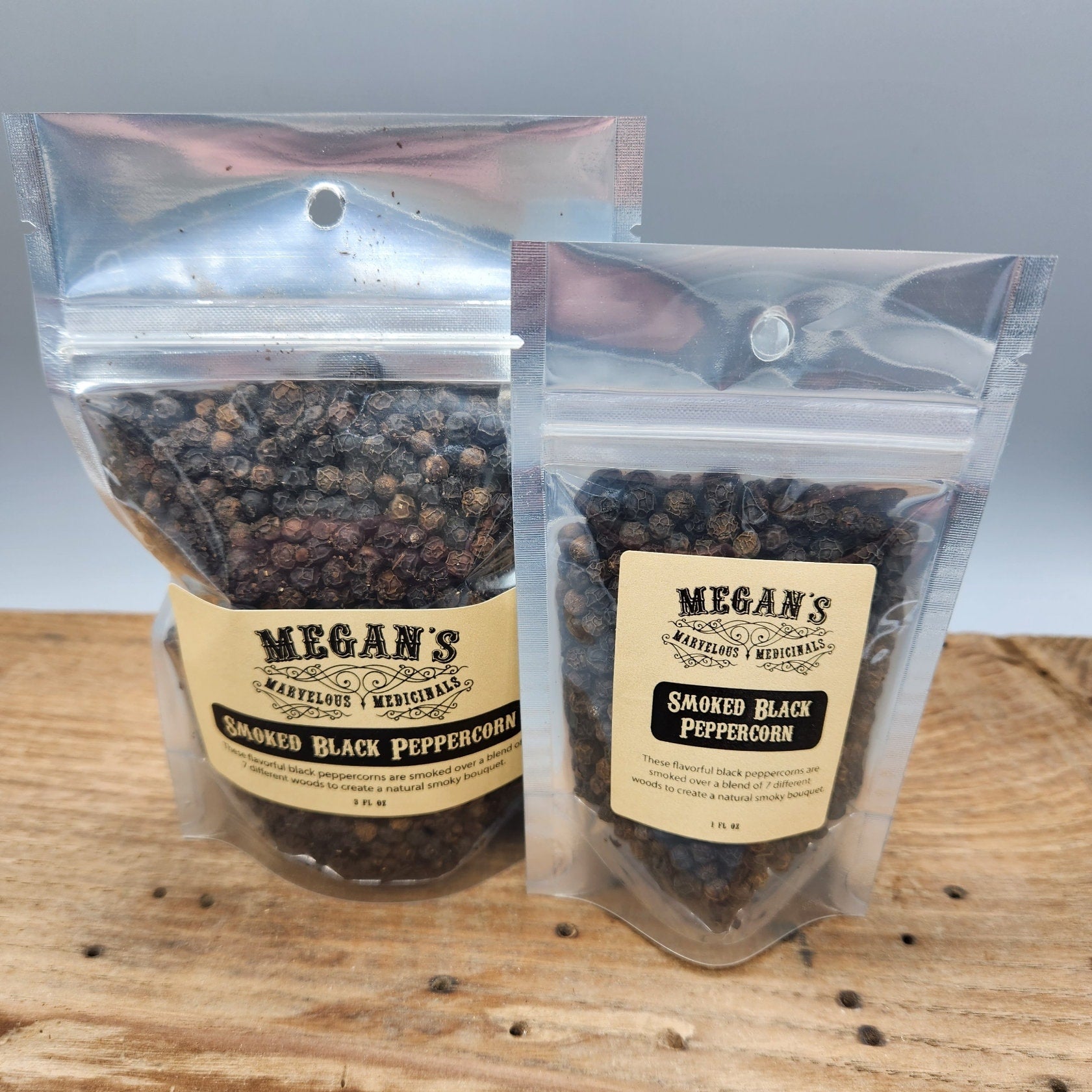 Organic Smoked Black Peppercorns – Whole Fair Trade Gourmet Pepper