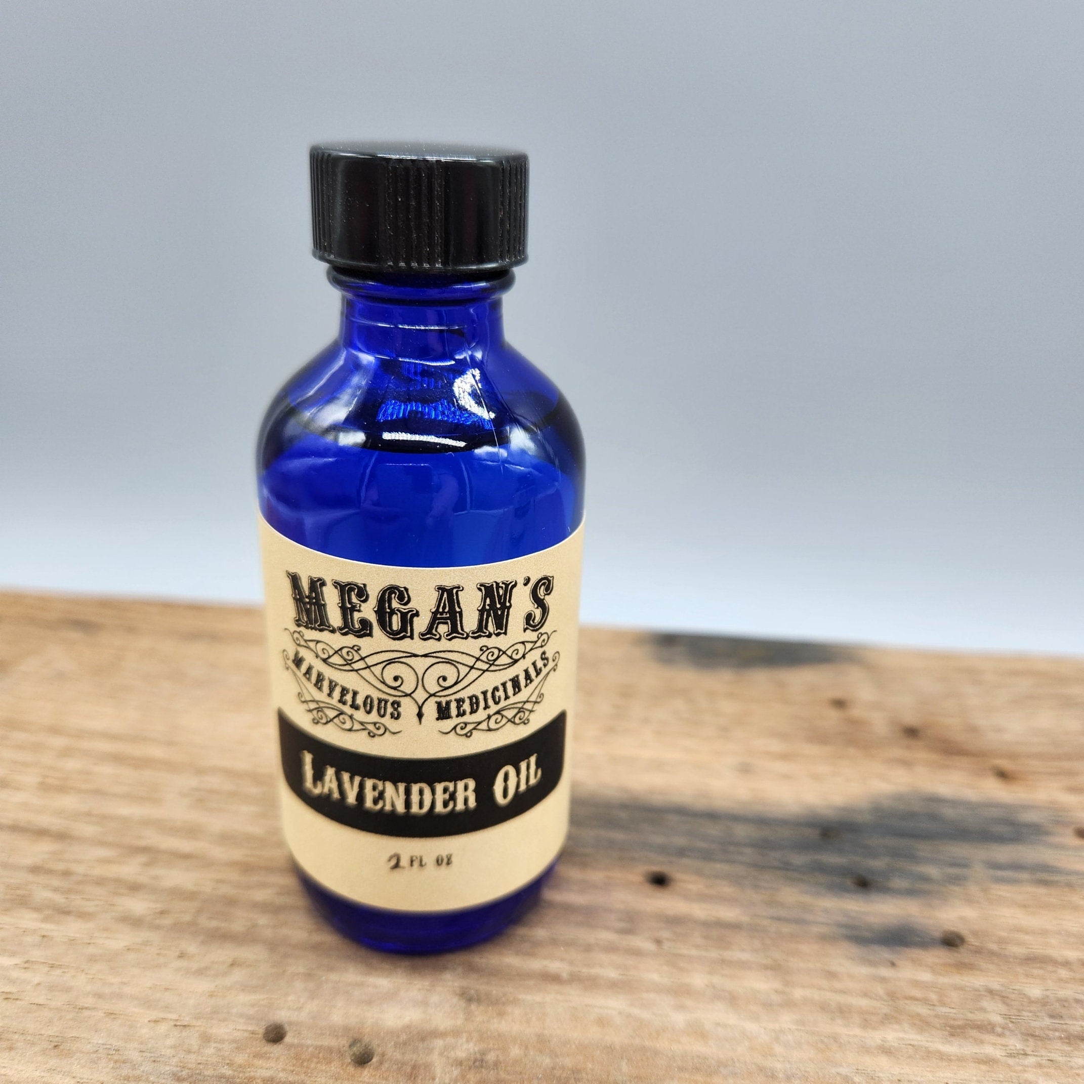 Lavender Essential Oil – Pure Spanish Lavender for Diffusers, Body Care, Linen Spray & DIY Blends – Blue Glass Bottle