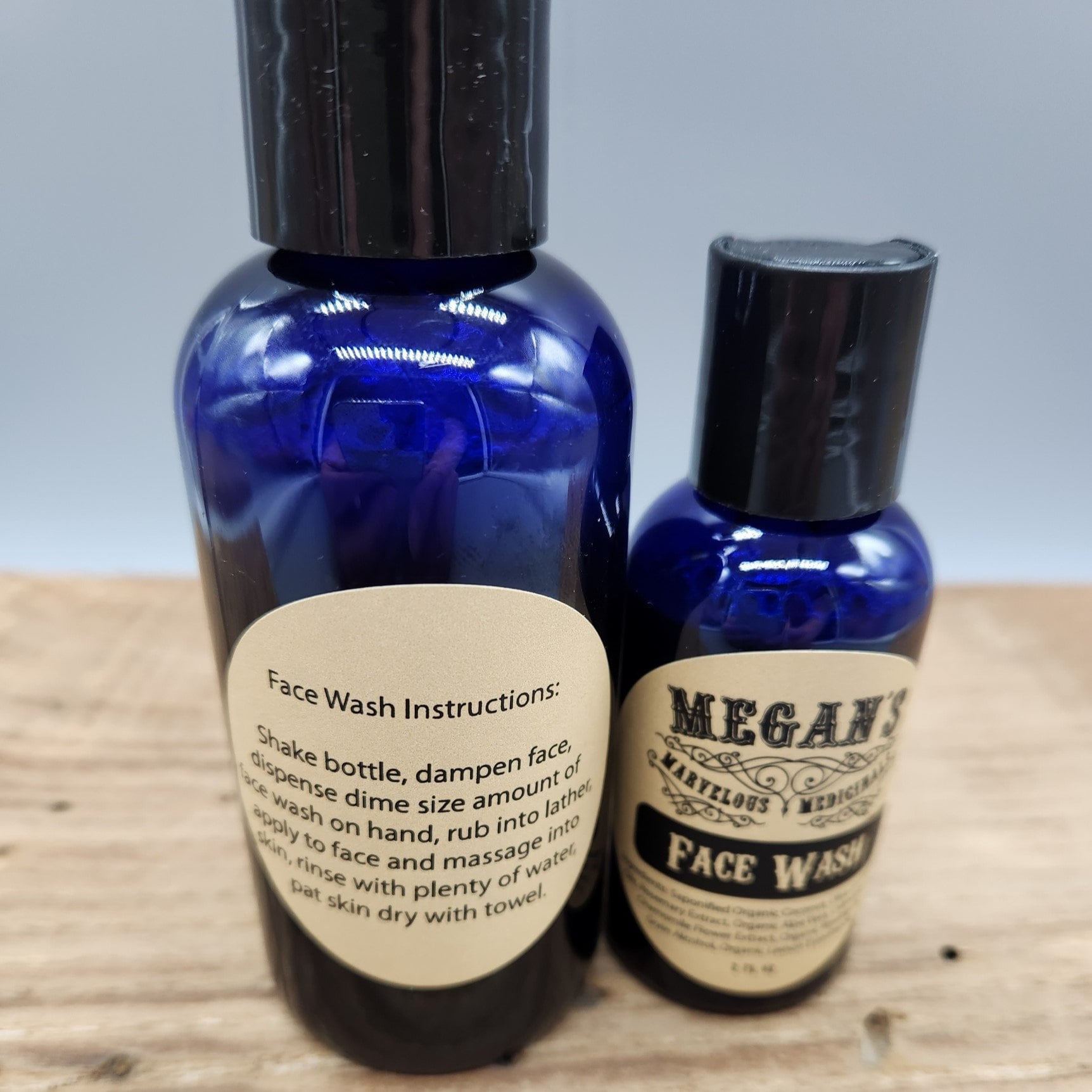 Face Wash Organic  – Gentle Botanical Cleanser with Saponified Oils & Herbal Extracts – No Sulfates, Natural Skin Cleanser for Daily Use