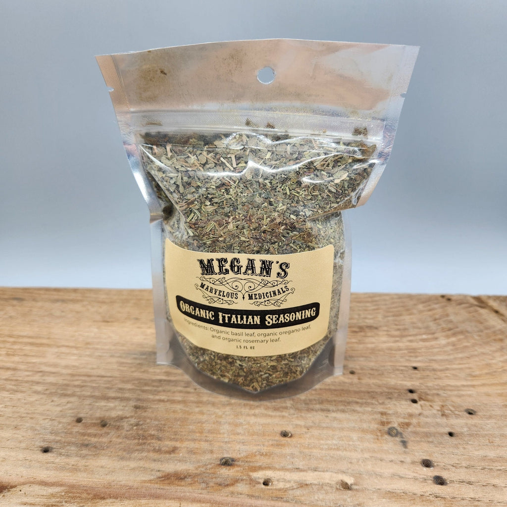 Italian Seasoning Blend – Organic Basil, Oregano & Rosemary