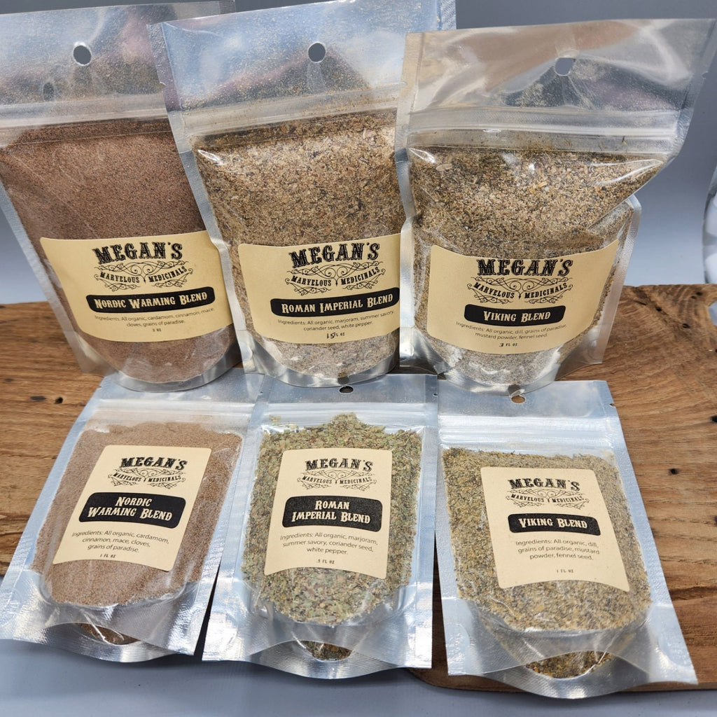 Medieval Spice Gift Set – Viking, Nordic & Roman Organic Herb Blends