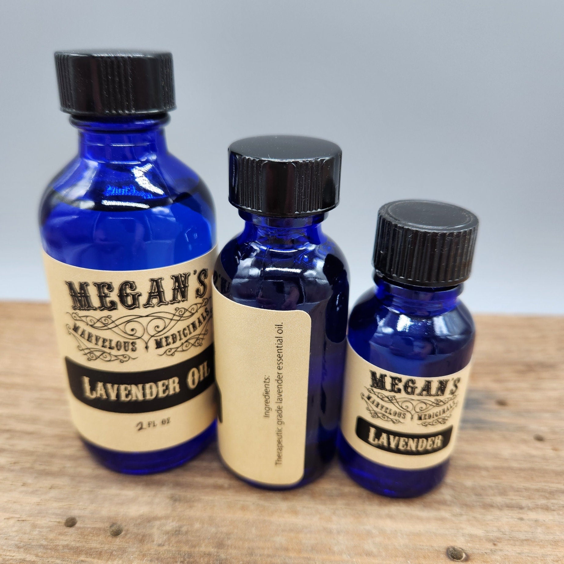 Lavender Essential Oil – Pure Spanish Lavender for Diffusers, Body Care, Linen Spray & DIY Blends – Blue Glass Bottle