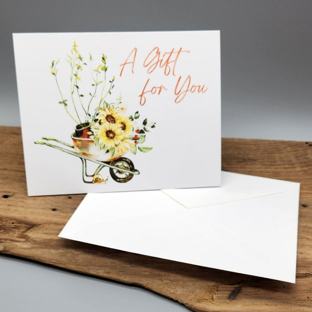 Seasonal Greeting Cards – Watercolor Floral Card Set with Envelopes, Blank Inside