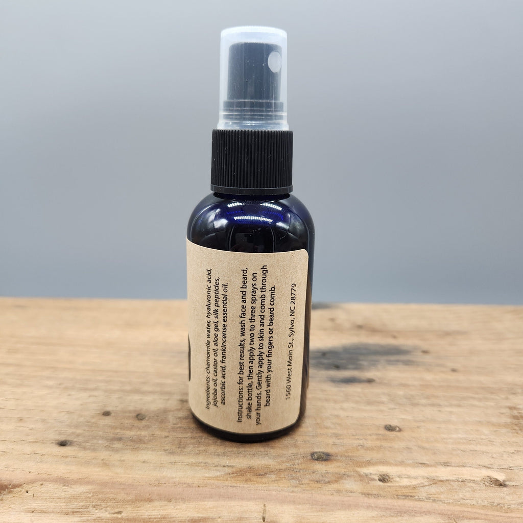 No. 8 Natural Beard and Face Hydrator  Moisturizing Chamomile Aloe Botanical Skincare Lightweight Grooming Mist