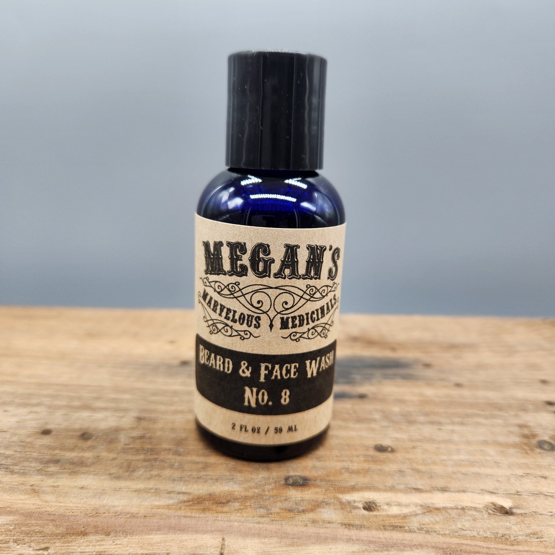 Natural Beard & Face Wash No. 8 | Men's Botanical Cleanser