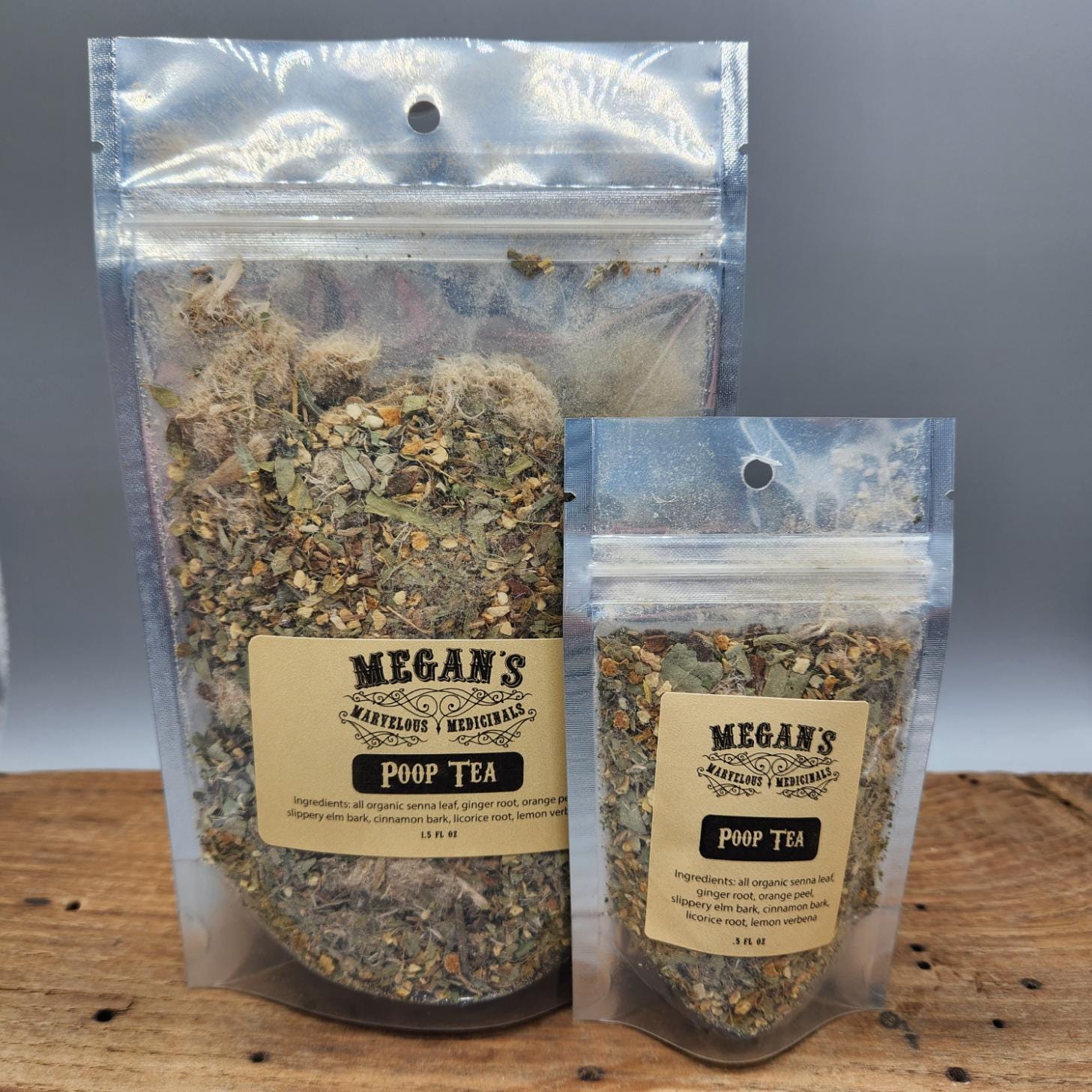 “Poop Tea” Loose Leaf Organic Senna Herbal Tea Caffeine-Free
