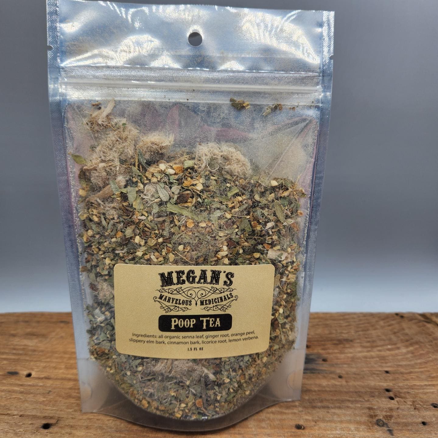 “Poop Tea” Loose Leaf Organic Senna Herbal Tea Caffeine-Free