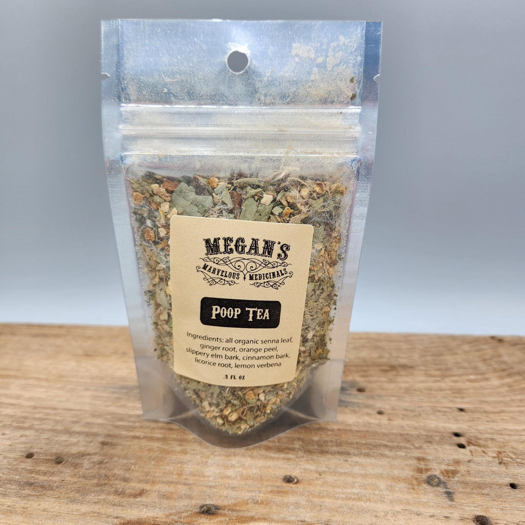 “Poop Tea” Loose Leaf Organic Senna Herbal Tea Caffeine-Free
