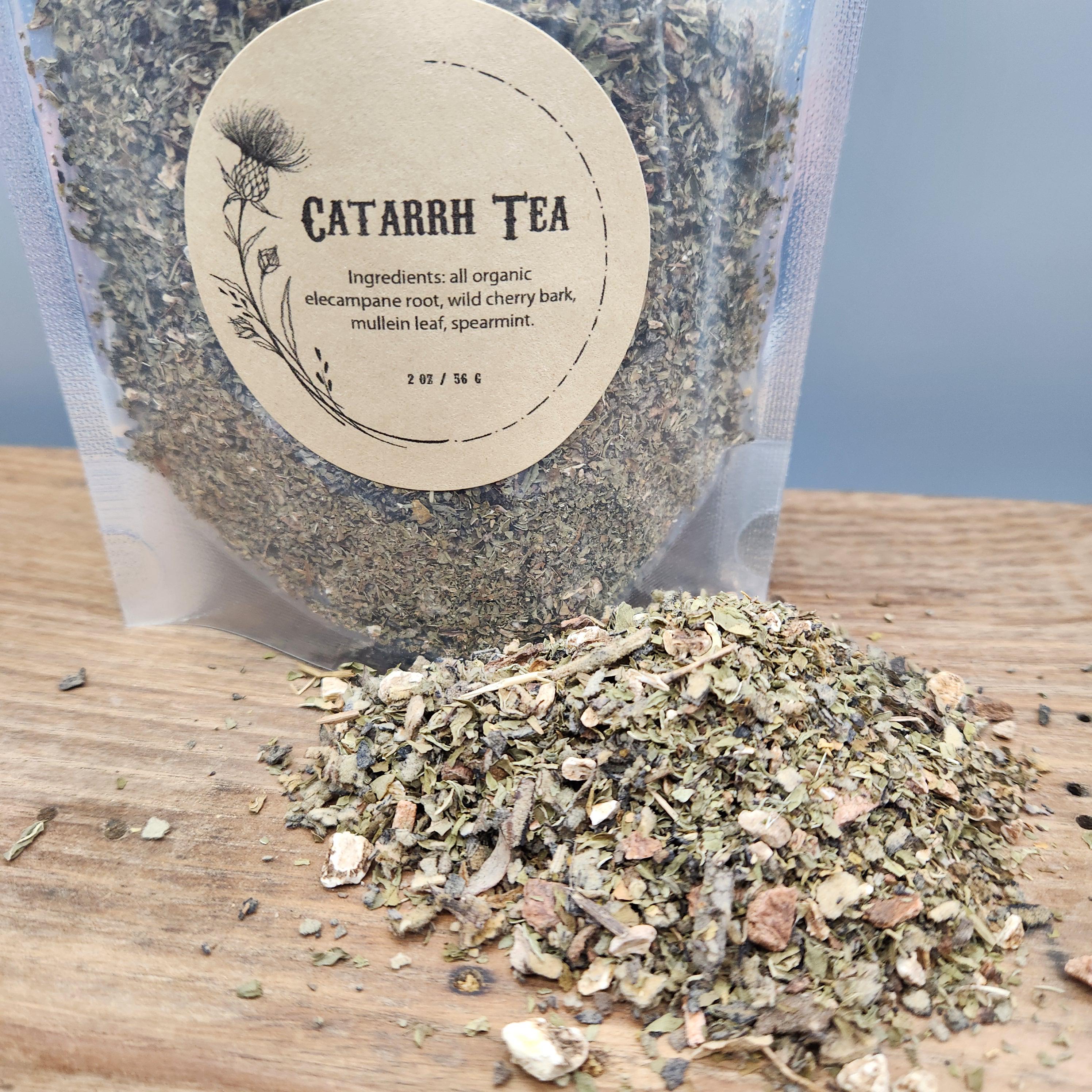 Catarrh Herbal Tea, Outlander Inspired Loose Leaf Organic Tea