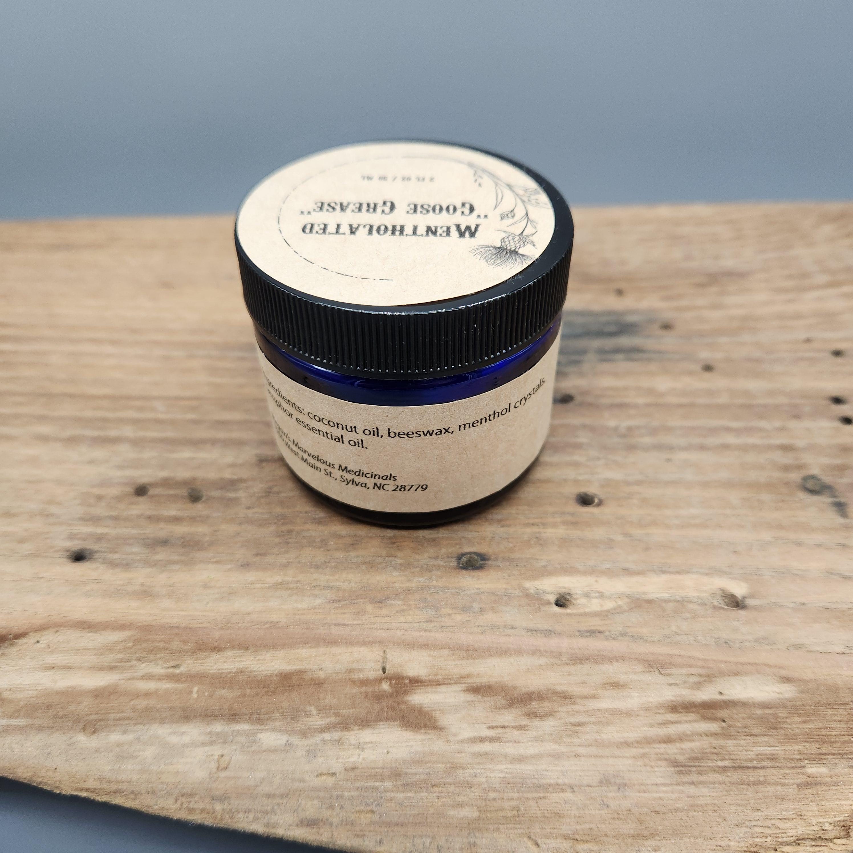 Mentholated "Goose Grease" Balm – Outlander Inspired Botanical Cooling Salve
