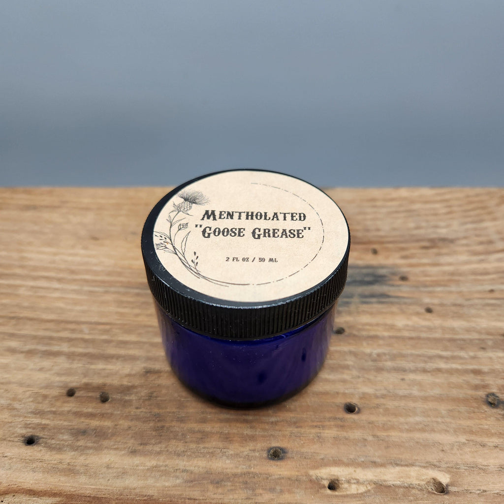 Mentholated "Goose Grease" Balm – Outlander Inspired Botanical Cooling Salve