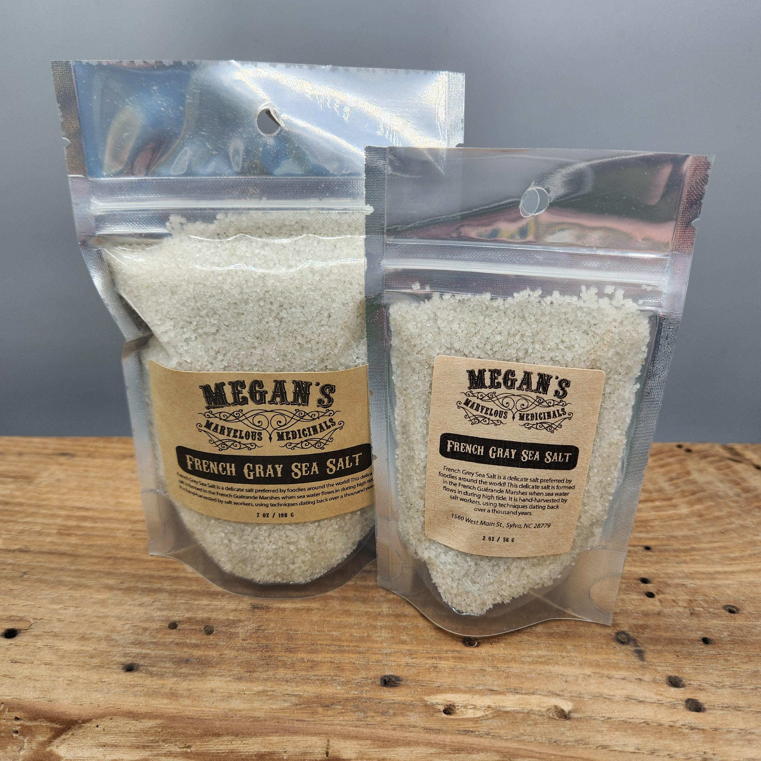 French Grey Sea Salt – Hand-Harvested Gourmet Finishing Salt from Guérande