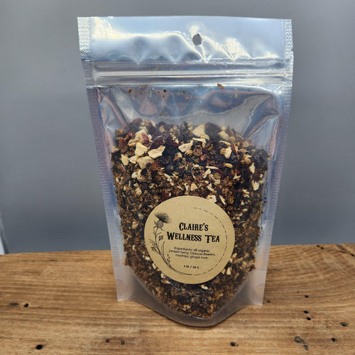 Claires Wellness Tea, Outlander Inspired Organic Herbal Tea Blend