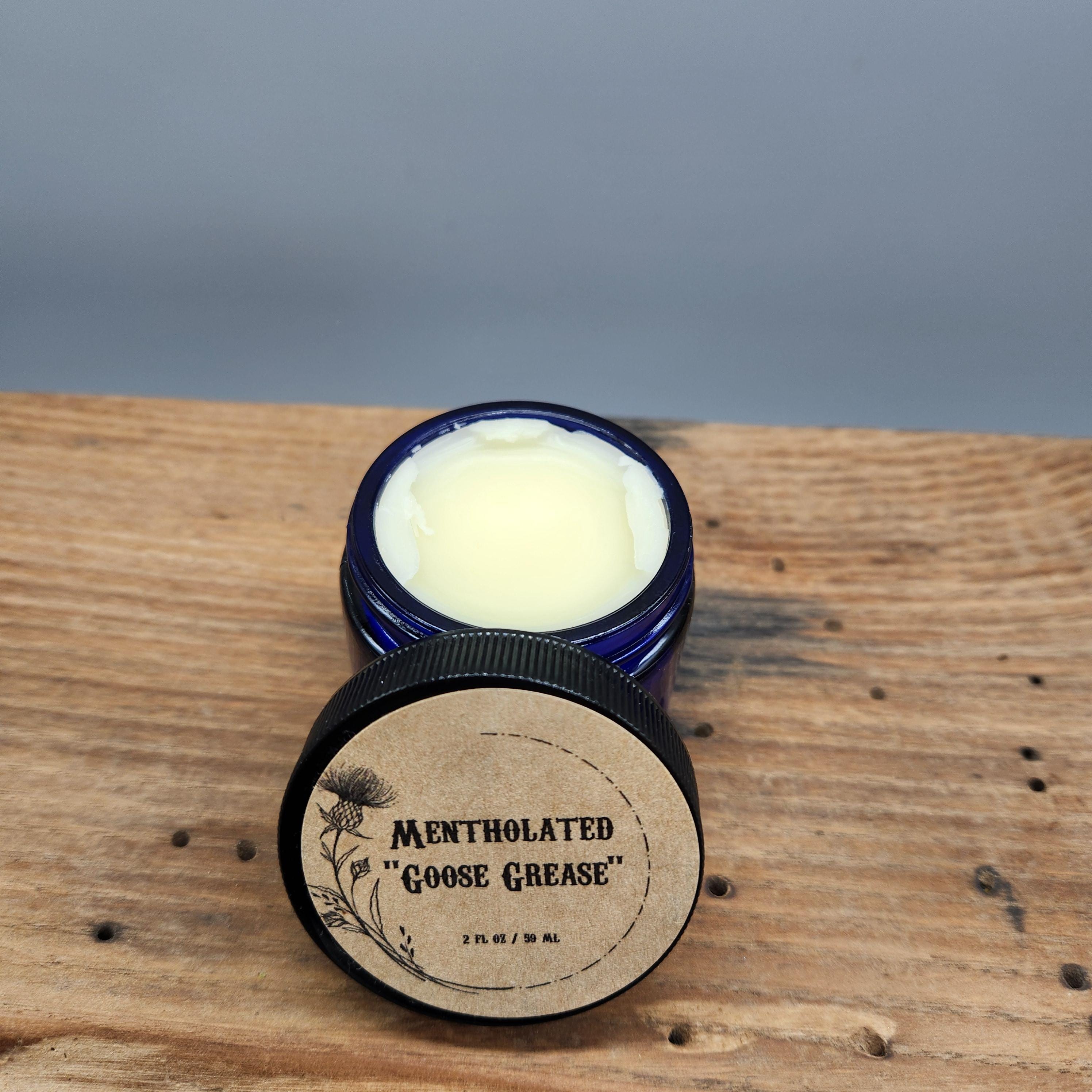 Mentholated "Goose Grease" Balm – Outlander Inspired Botanical Cooling Salve