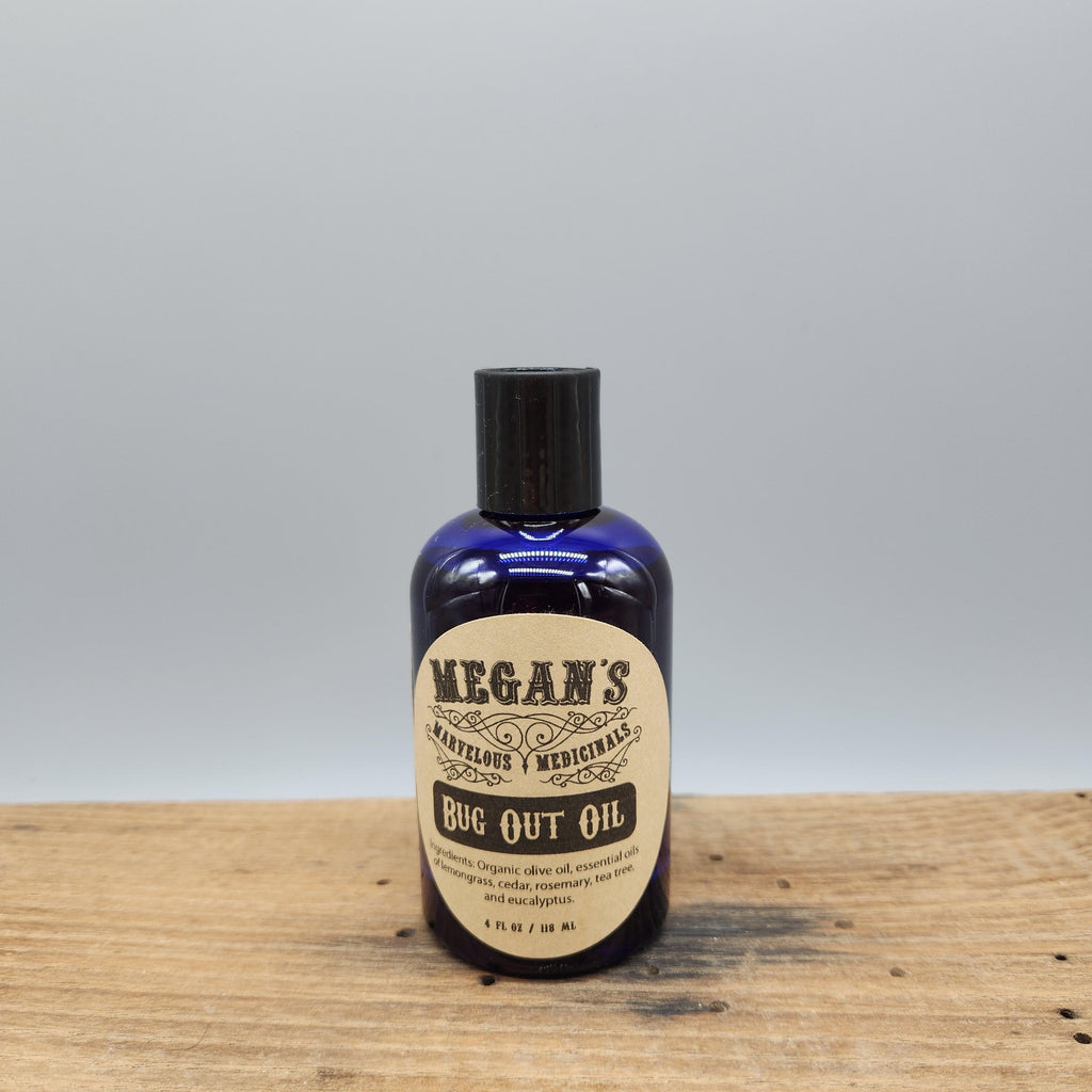 Bug Out Hair Oil – Botanical Essential Oil Treatment with Organic Olive Oil
