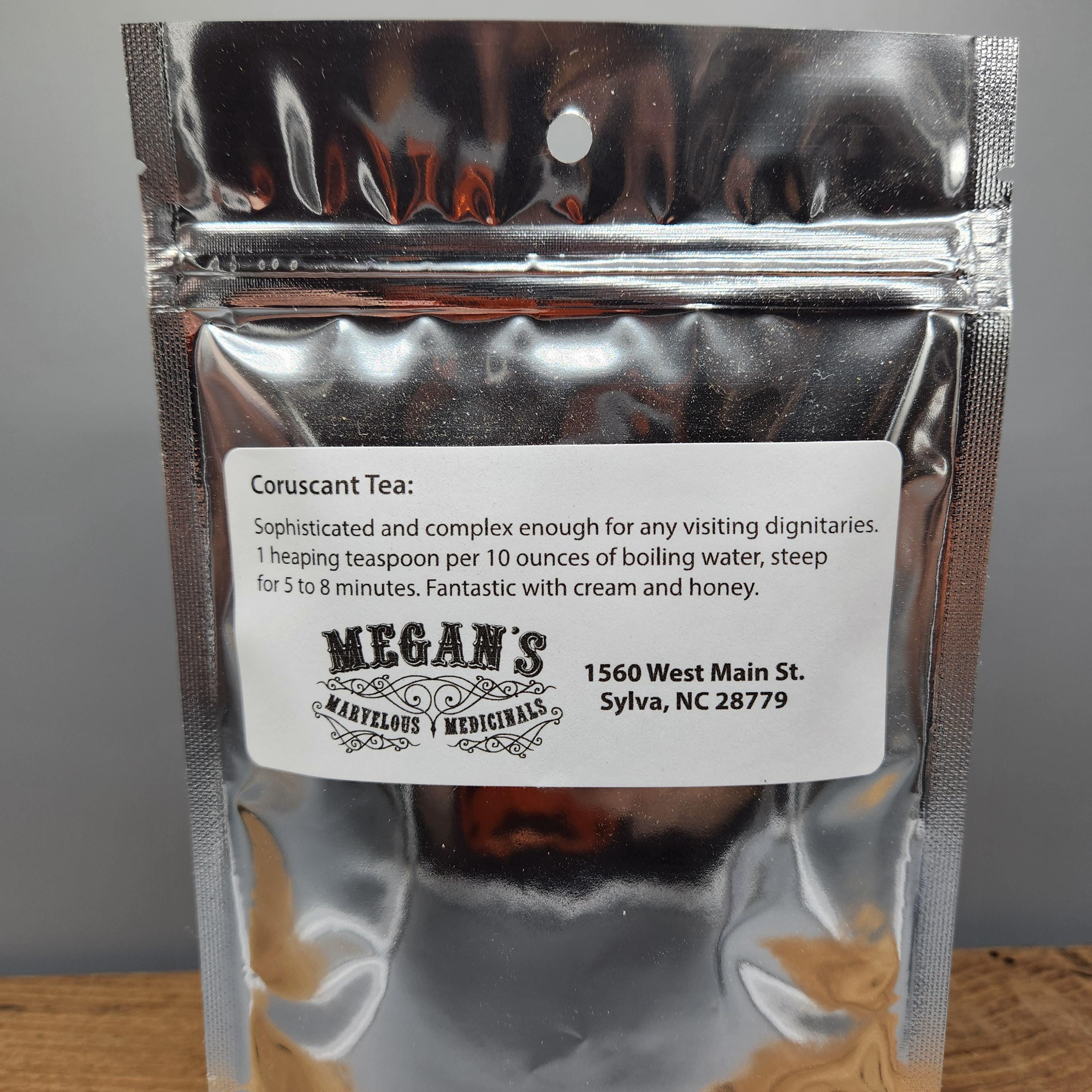 Coruscant Tea – Star Wars Inspired Organic Pu-erh, Vanilla & Cardamom Blend