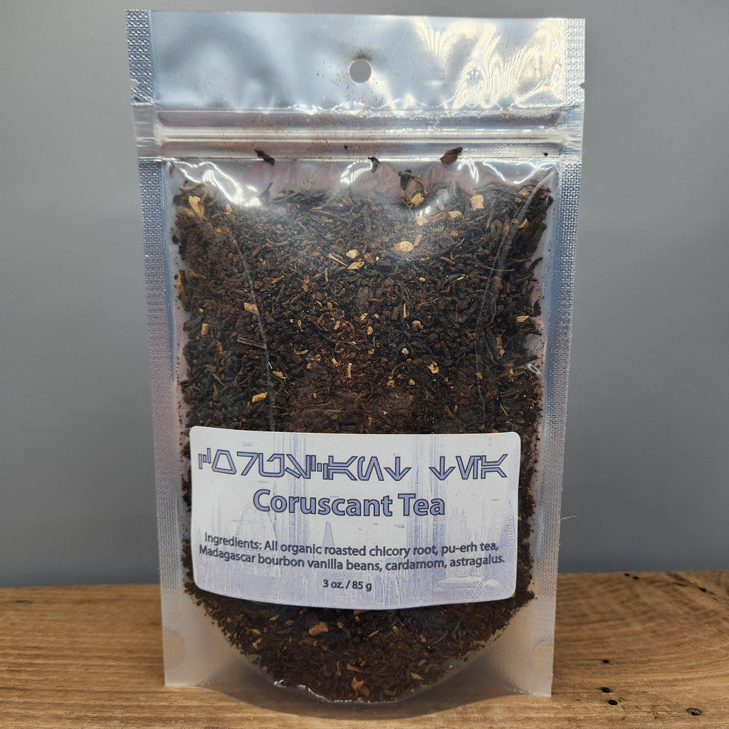 Coruscant Tea – Star Wars Inspired Organic Pu-erh, Vanilla & Cardamom Blend