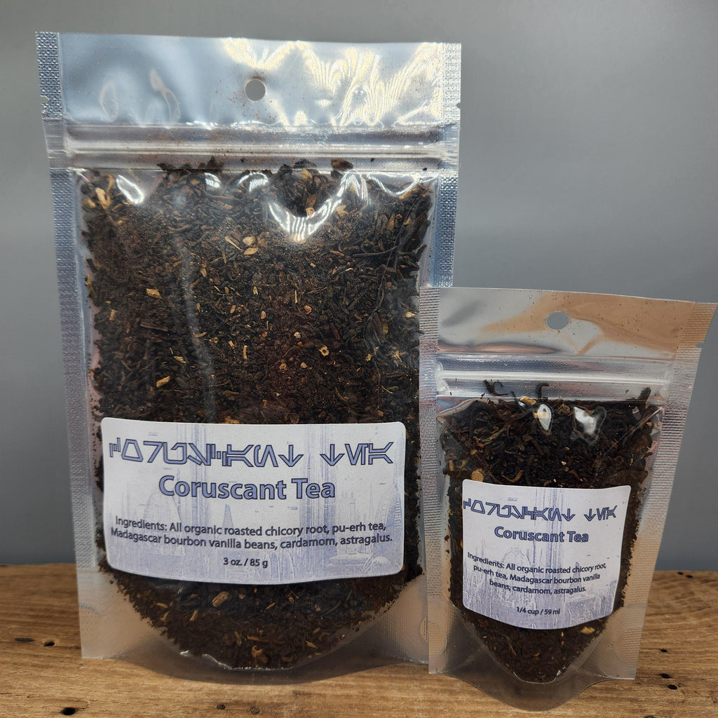 Coruscant Tea – Star Wars Inspired Organic Pu-erh, Vanilla & Cardamom Blend