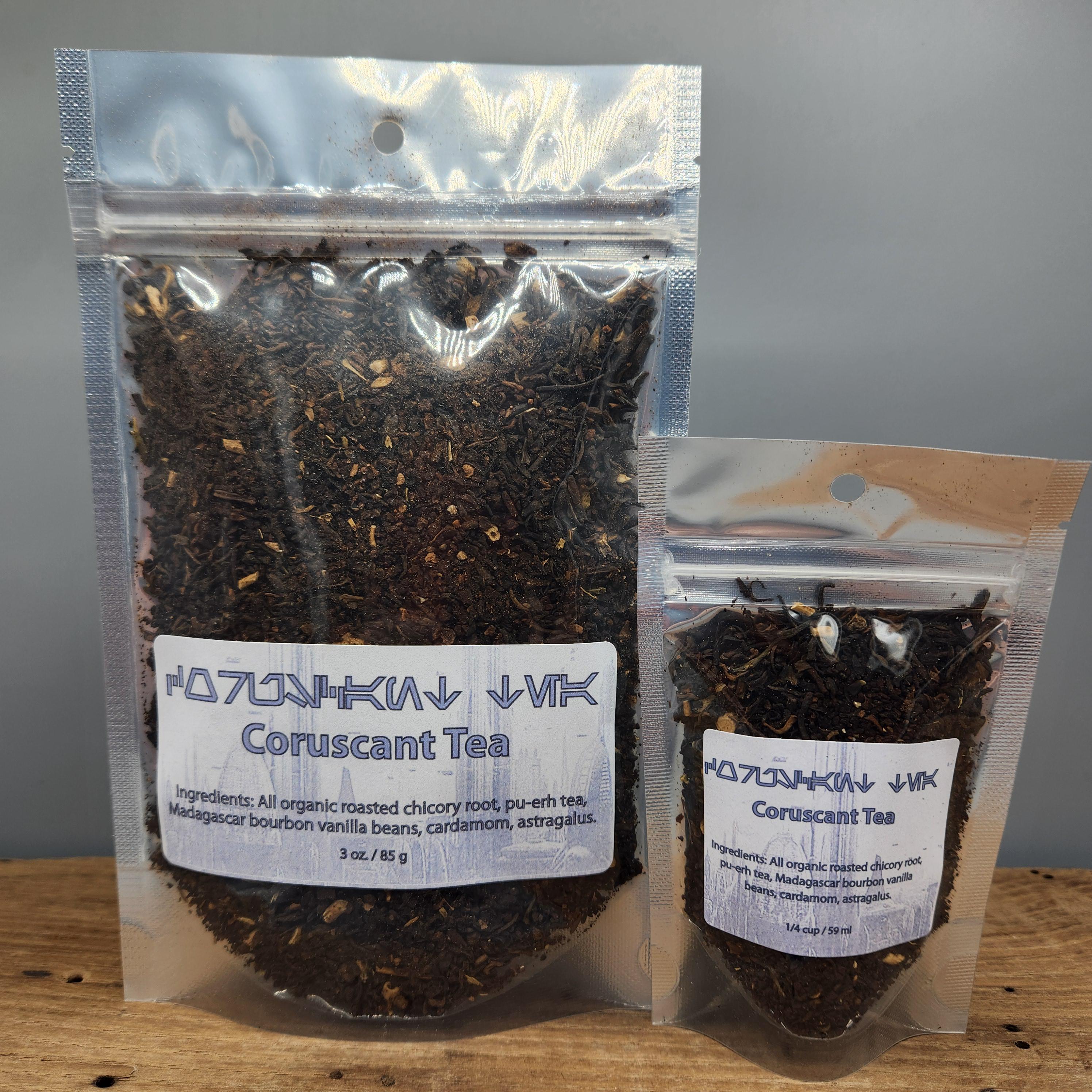 Coruscant Tea – Star Wars Inspired Organic Pu-erh, Vanilla & Cardamom Blend